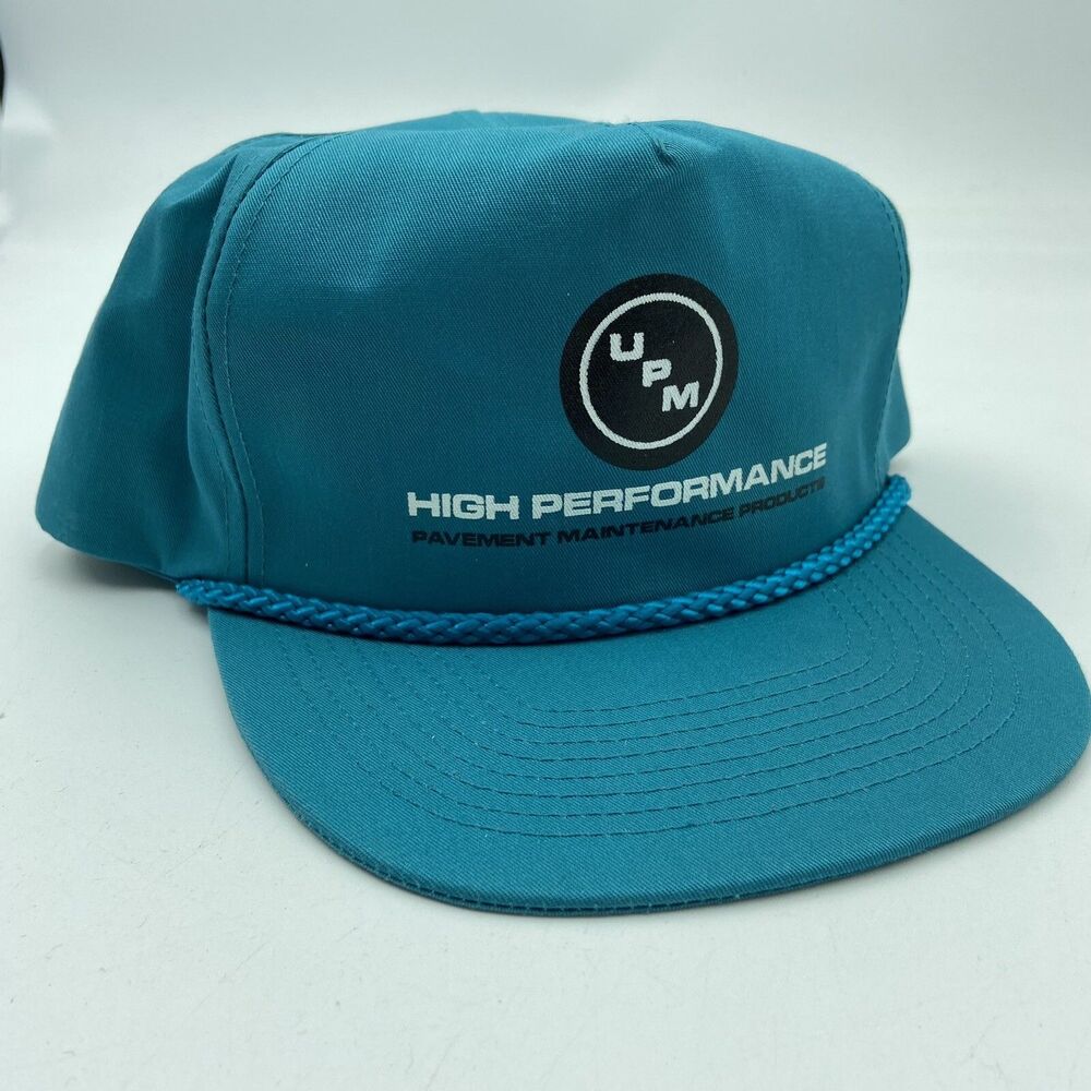 UPM Pavement Maintenance Products Rope Trucker Snapback Hat Cap